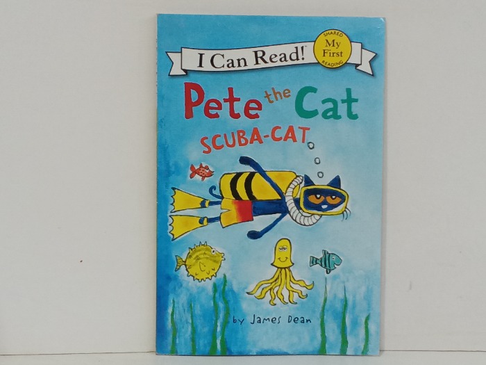 Pete the cat scuba cat
