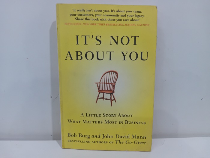 ITS NOT ABOUT YOU 