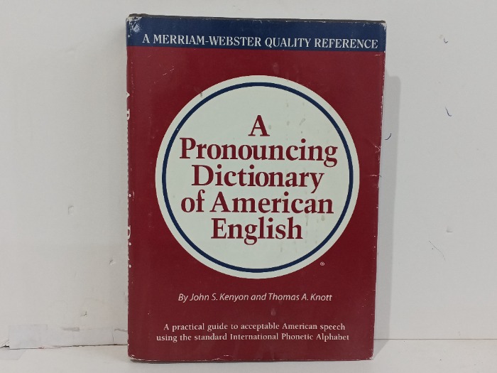 A Pronouncing Dictionary of American English