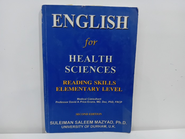 ENGLISH for HEALTH SCIENCES 
