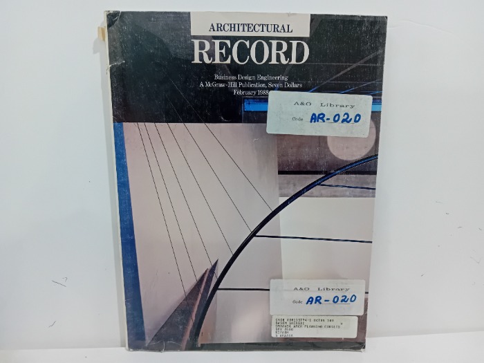 ARCHITECTURAL RECORD 