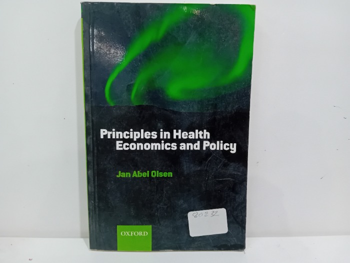 Principles in Healt Economics and Policy 