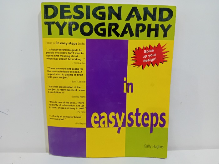 DESIGN AND TYPOGRAPHY in easy steps 