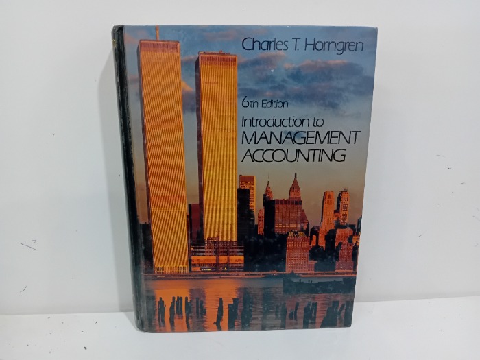 Introduction to MANAGEMENT ACCOUNTING 