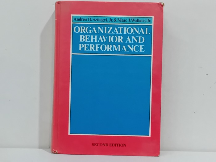 ORGANIZATIONAL BEHAVIOR AND PERFFORMANCE 