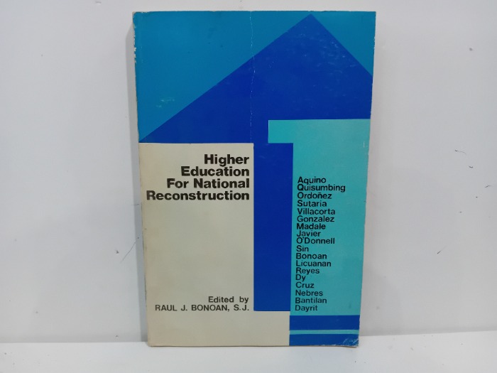 Higher Education For National Reconstruction