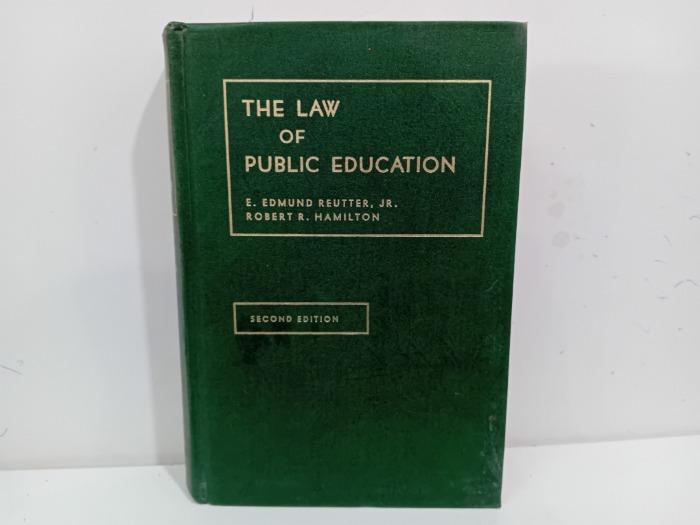 THE LAW OF PUBLIC EDUCATION 