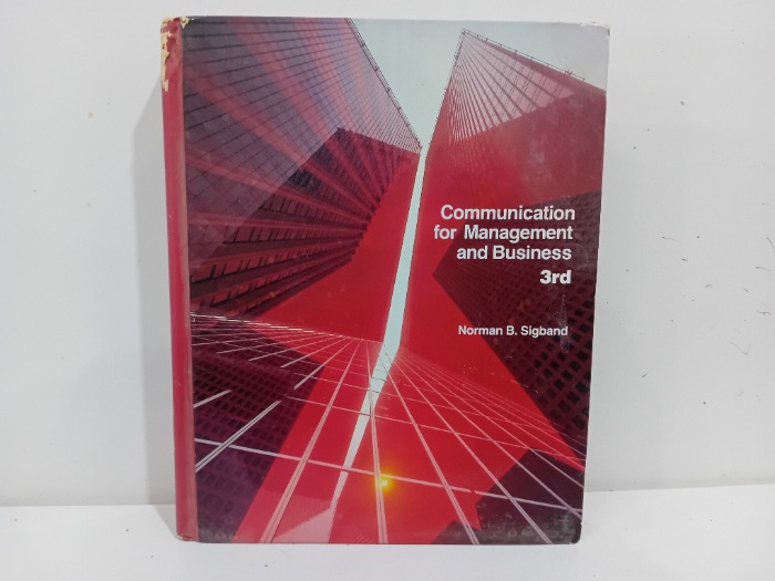 Communication for Management and Business3rd