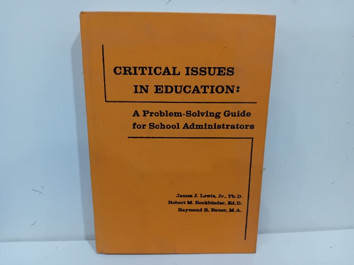 CRITICAL ISSUES IN EDUCATION 