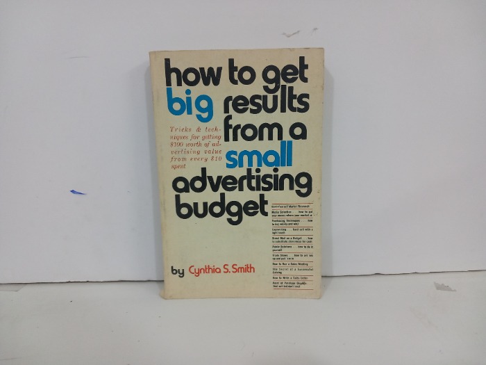  how to get big results  from small