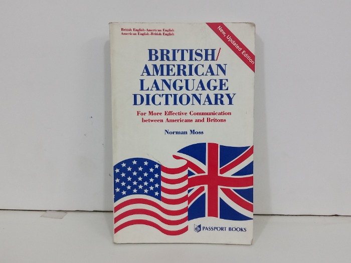 BRITISH AMERICAN LANGUAGE DICTIONARY