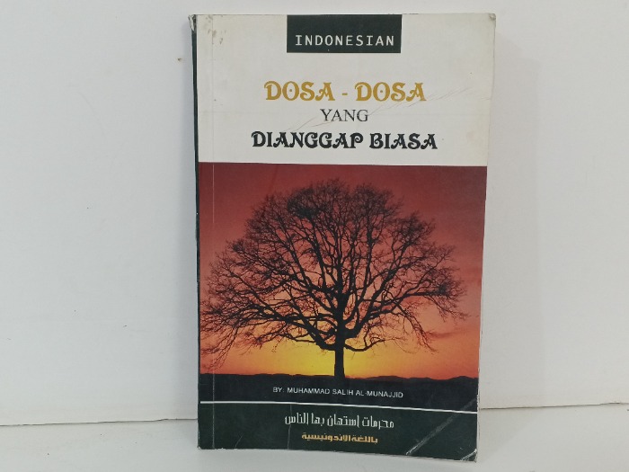 DOSA  DOSA  YANG  DIANGGAP BIASA
