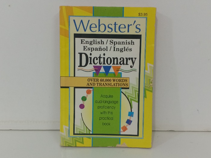 Webster s  English  Spanish  Dictionary