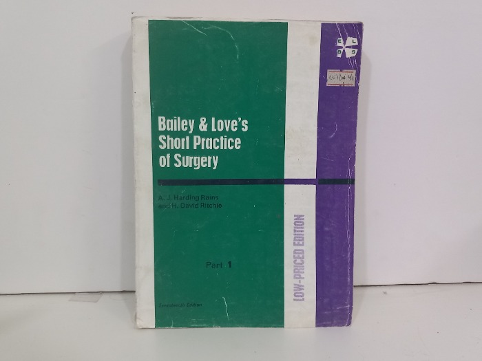 Bailey LOVe s short practice of  SUrgery