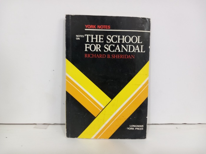 THE SCHOOL FOR SCANDAL