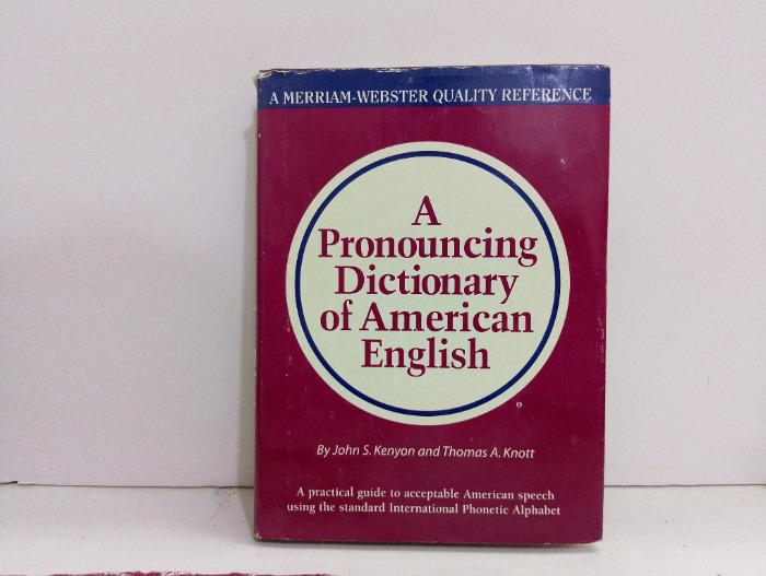 A Pronouncing dictionary of American 