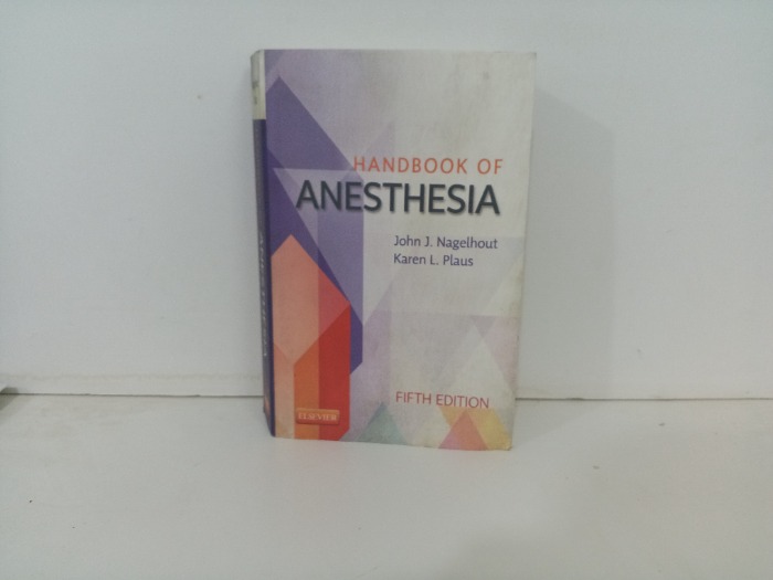 HANDBOOK OF ANESTHESIA