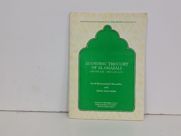 ECONOMIC THOUGHT OF AL GHAZALI