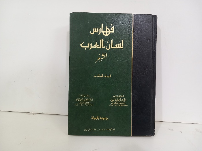 فهارس لسان العرب ج6