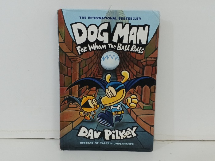 DOG MAN FOR WHOM THE BALL ROLLS