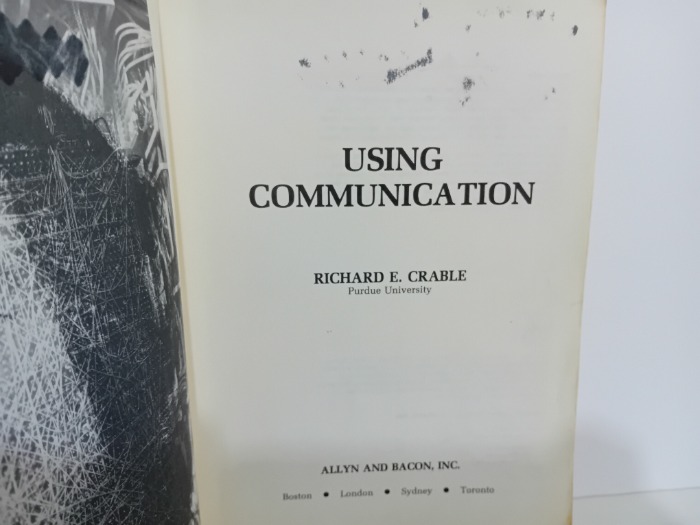 USING COMMUNICATION