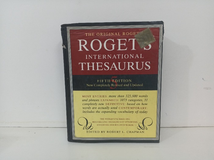 ROGET S  INTERNATIONAL  THESAURUS