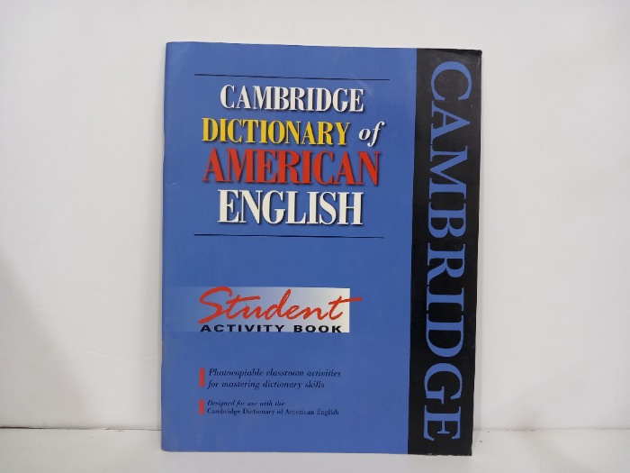CaMBRIDGE DICTIONARY Of  AMERICAN