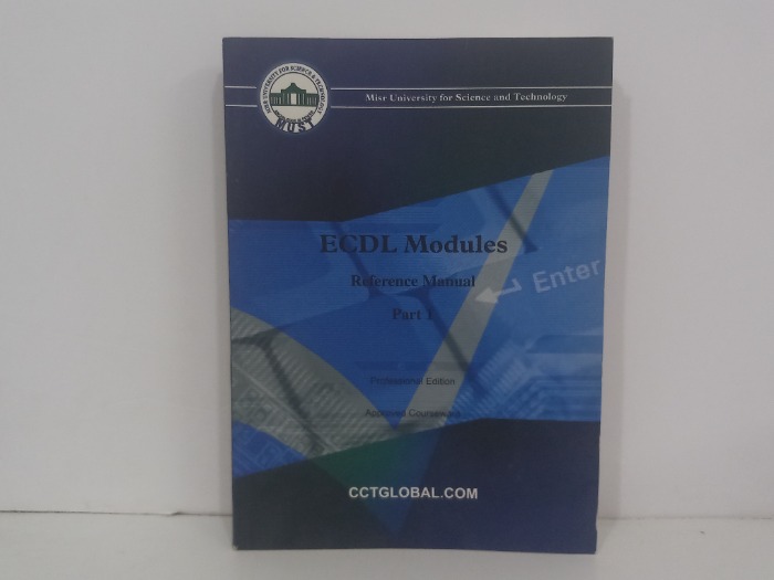 ECDL MOdules Reference Manual part 1