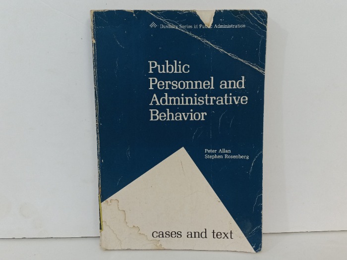 Public Personnel and Administrative Behavior