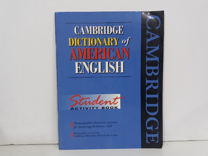 CAMBRIDGE DICTIONARY OF AMERICAN