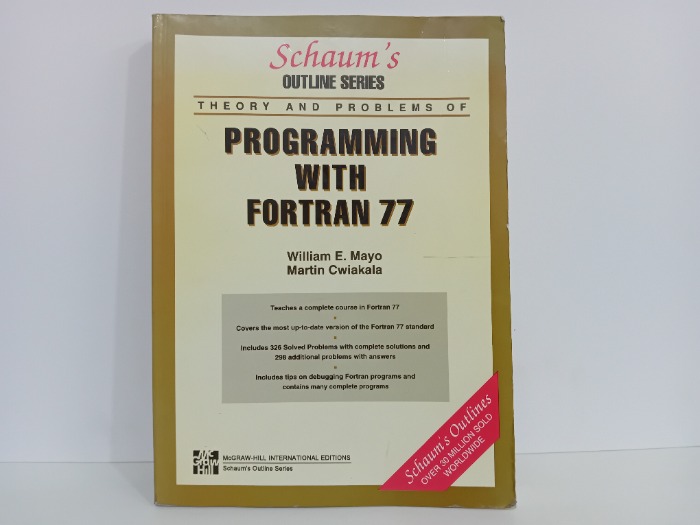 PROGRAMMING WITH FORTRAN 77