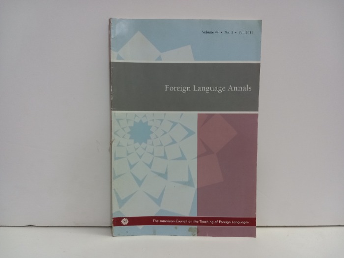Foreign Language Annals