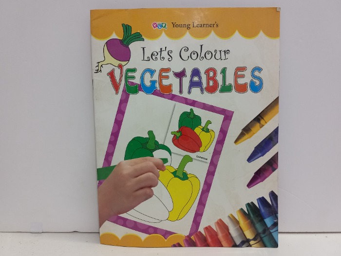 Lets colour VECETABLES