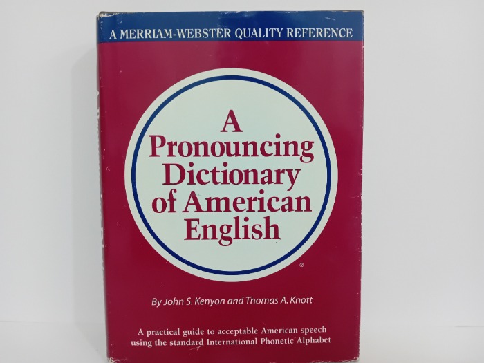 A Pronouncing Dictionary of American English