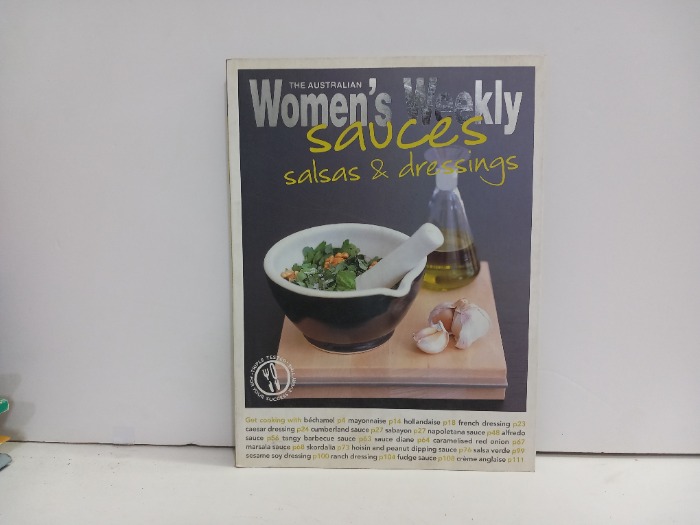 Womens weekly sauces salsas and dressings