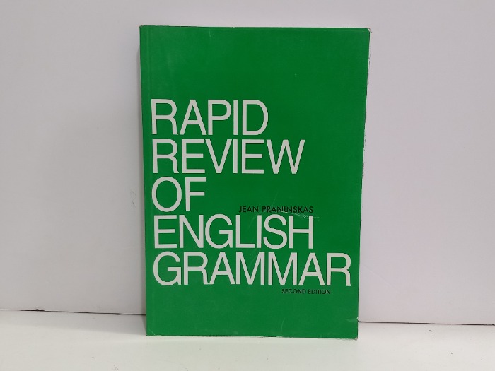 RAPID REVIEW OF ENGLISH GRAMMAR