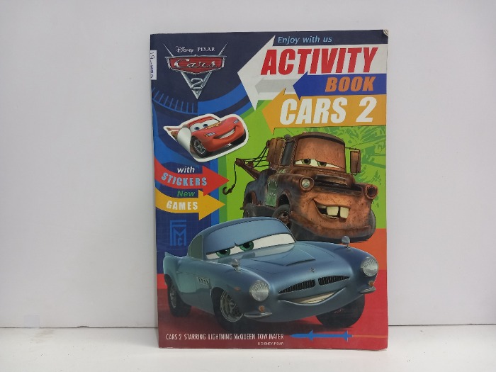 ACTIVITY BOOK CARS 2