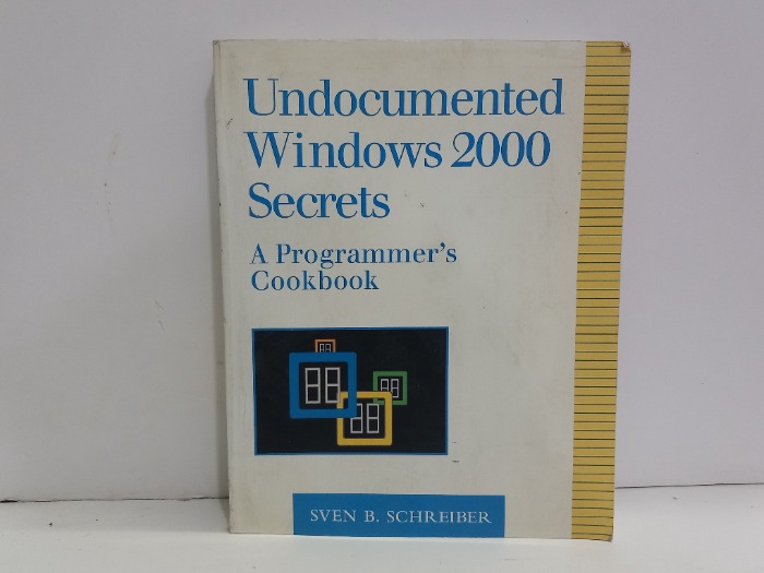 Undocumented windows 2000 secrets