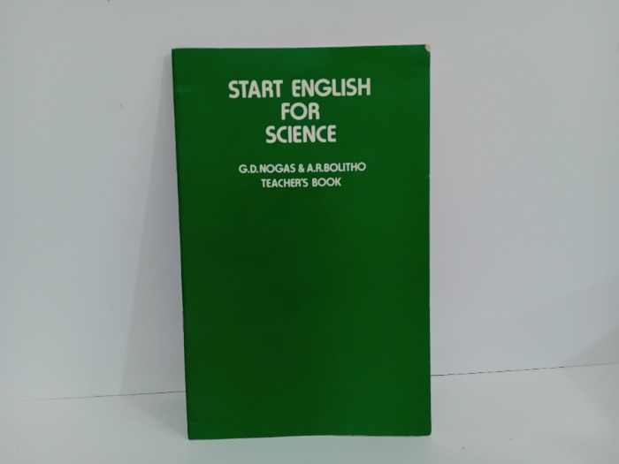 START ENGLIH FOR SCIENCE