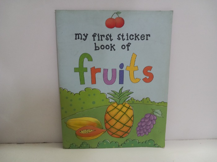 my first sticker book of FrUits