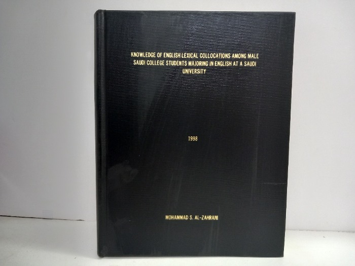 KNOWLEDGE OF ENGLISH LEXICAL COLLOCATIONS