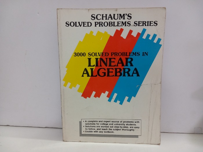 3000SOLVED PROBLEMS IN LINEAR ALGEBRA