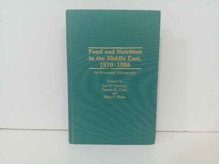 Food and Nutrition in the Middle East