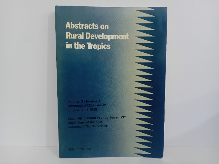 Abstracts on Rural Development in the Tropics