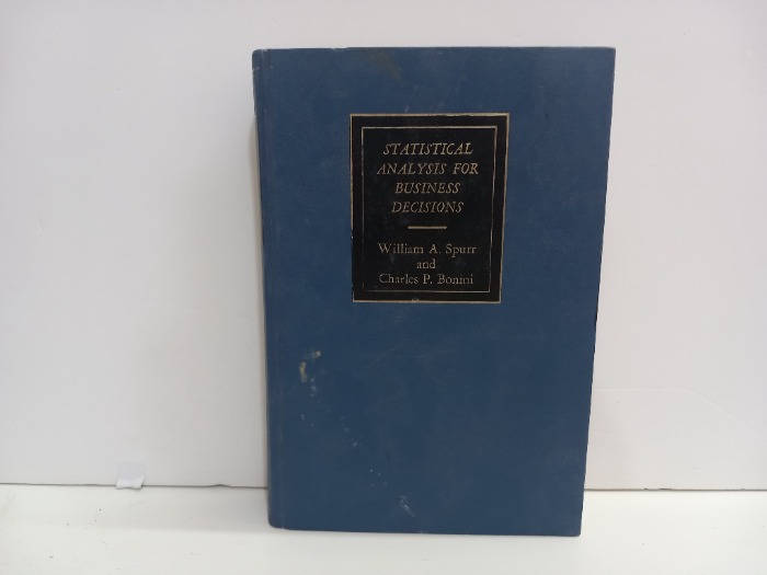 STATISTICAL ANALYSIS FOR BUSINESS