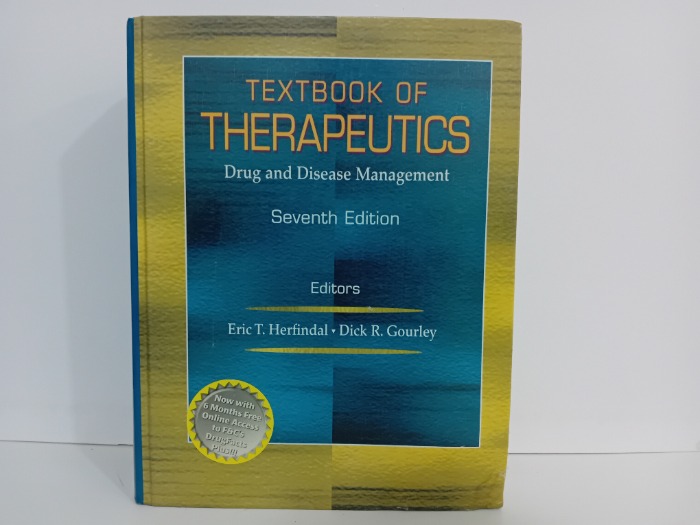 TEXTBOOK OF THERAPEUTICS