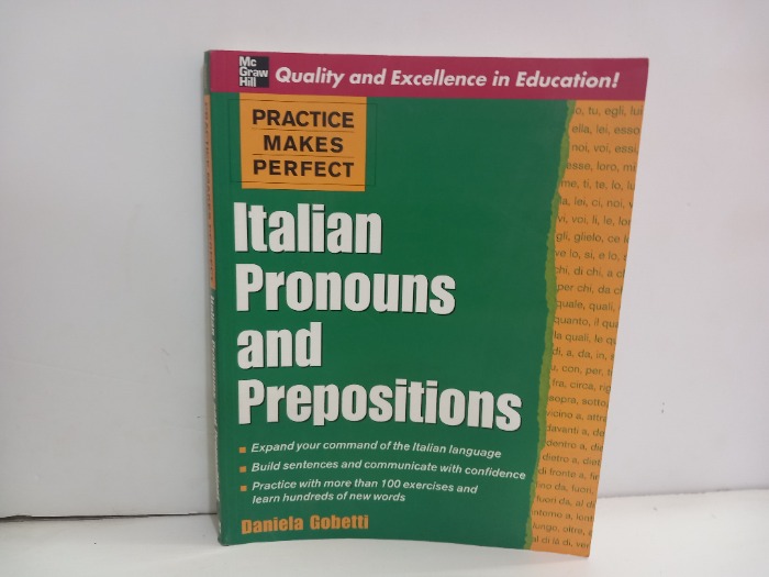 Italian pronouns and prepositions