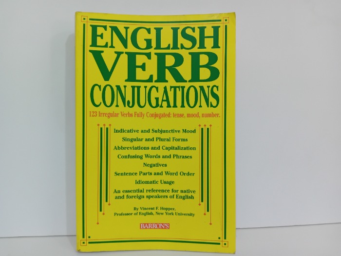 ENGLISH VERB CONJUGATIONS