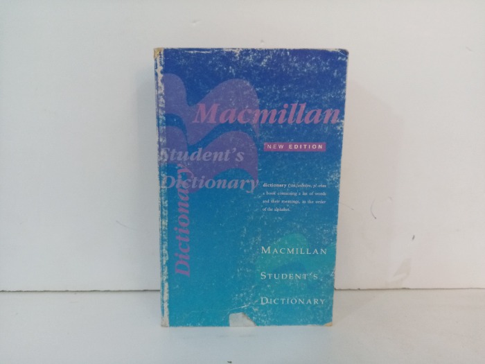 MACMILLAN  STUDENT S  DICTIONARY
