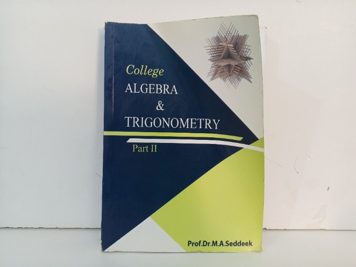 ALGEBRA And TRIGONOMETRY